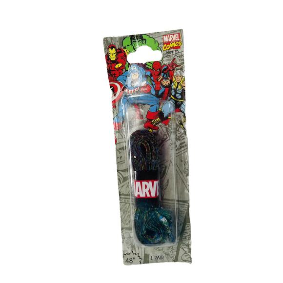 Marvel Comics Printed Shoe Laces Loot Crate Exclusive 48" 1 Pair - Picture 1 of 8